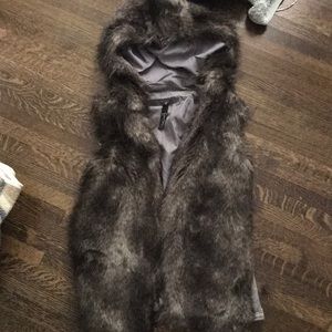 Jessica Simpson Fur Vest